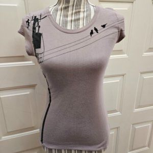 Fitted Sleeveless Shirt, Size M